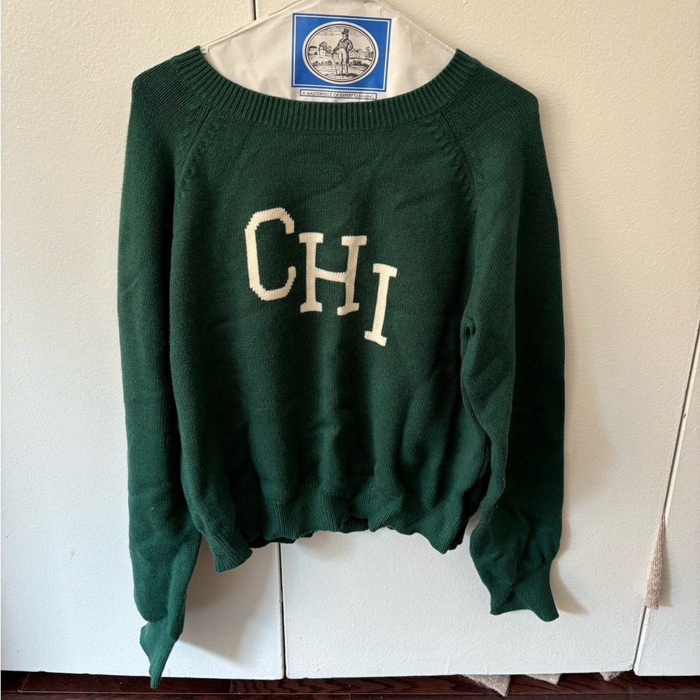Green “Chi” Sweater
